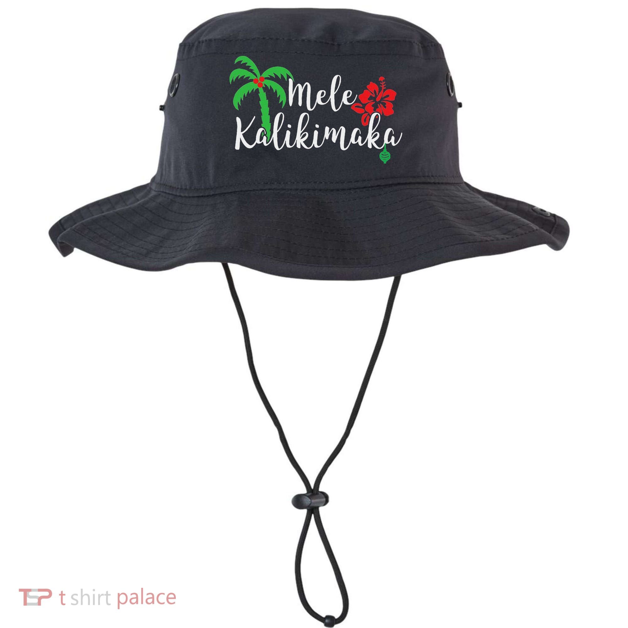 Mele Kalikimaka Hawaiian Merry Christmas Bucket Hat