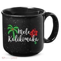 Mele Kalikimaka Hawaiian Merry Christmas 15oz Campfire Ceramic Mug thumb 0