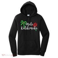 Mele Kalikimaka Hawaiian Merry Christmas Women's Hoodie thumb 0