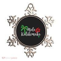 Mele Kalikimaka Hawaiian Merry Christmas Ornament thumb 0