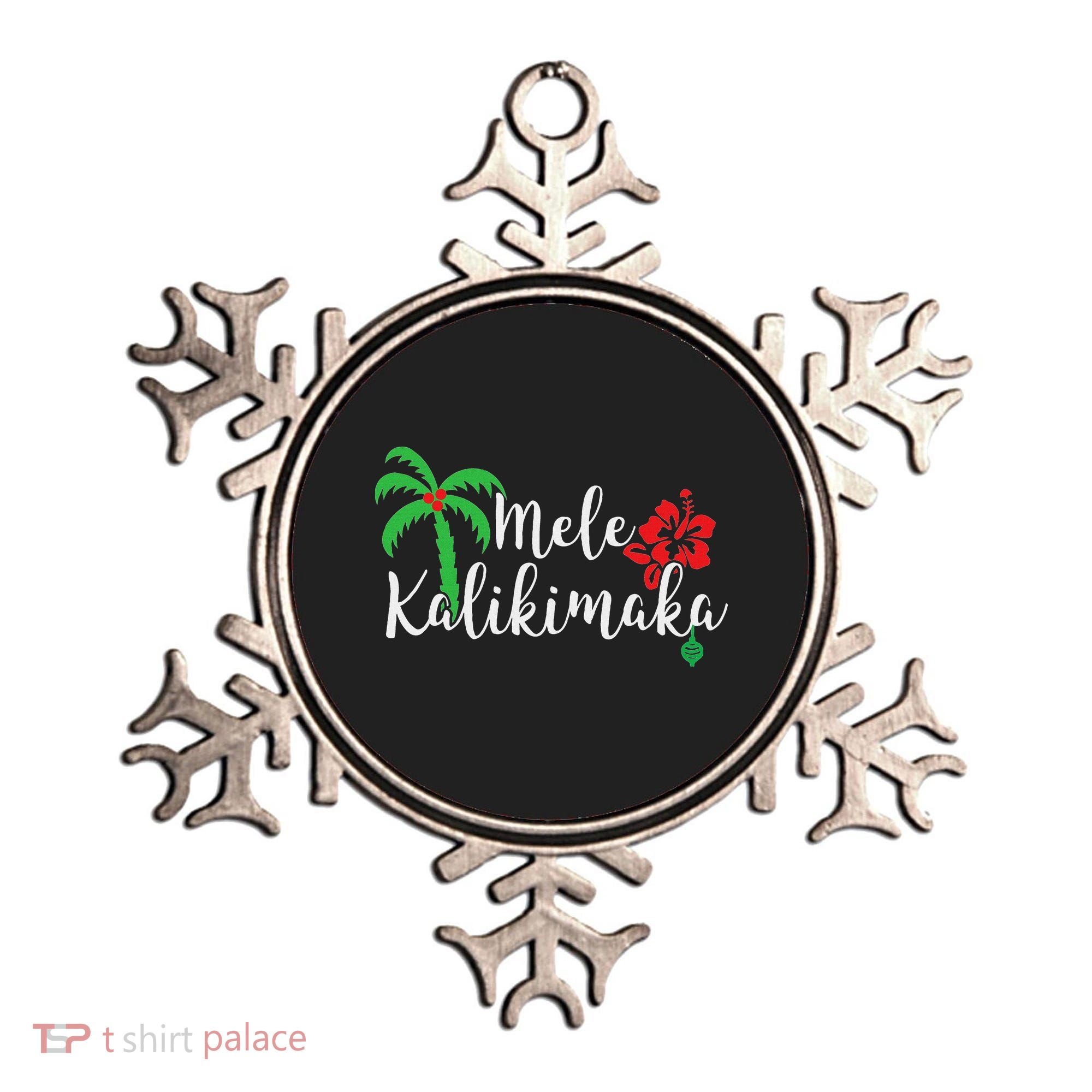 Mele Kalikimaka Hawaiian Merry Christmas Ornament