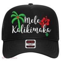Mele Kalikimaka Hawaiian Merry Christmas Hat thumb 0