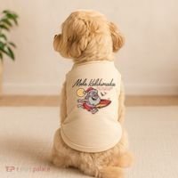 Mele Kalikimaka Hawaii Christmas Surfing Santa Doggie Tank thumb 2
