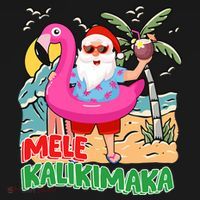 Mele Kalikimaka Hawaiian Christmas In Hawaii Beach Santa T-Shirt thumb 7