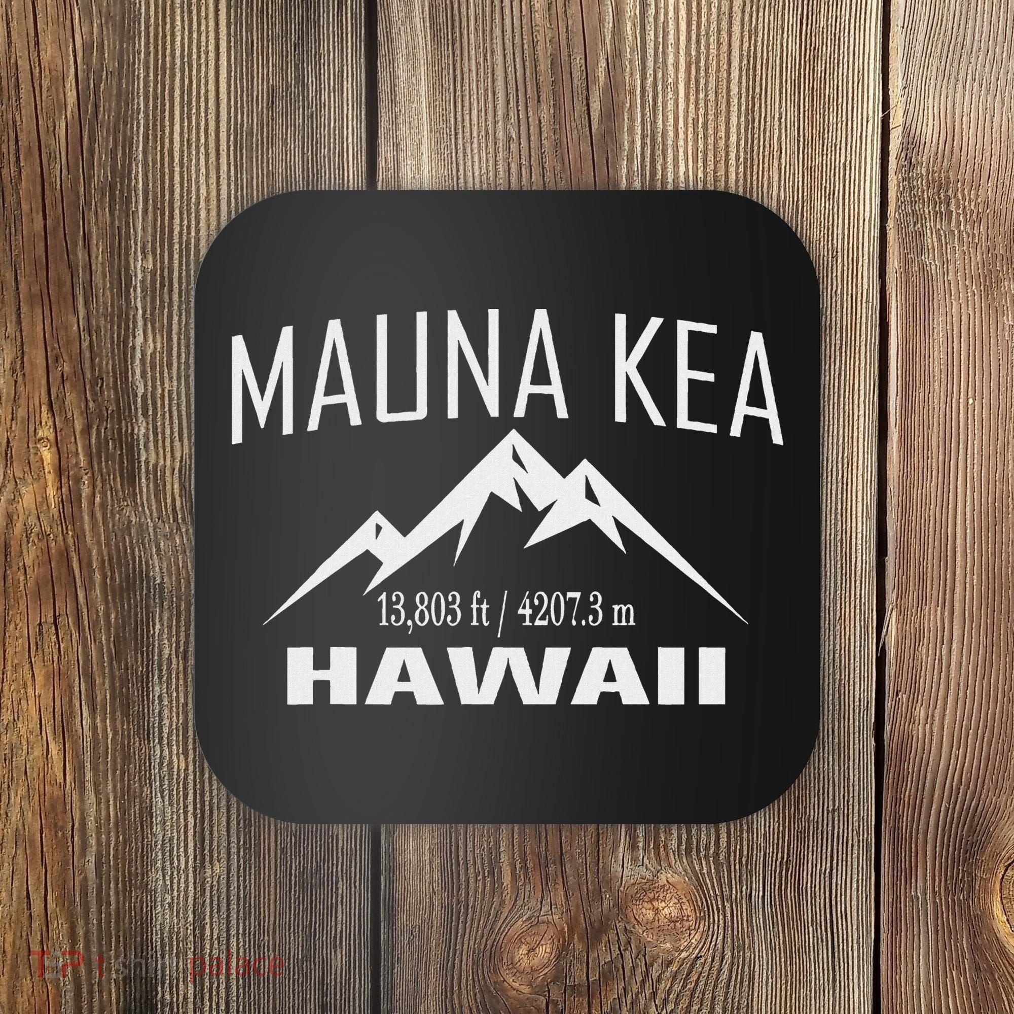 Mauna Kea Hawaii Climbing Summit Club Outdoor Adventure Gift Coaster