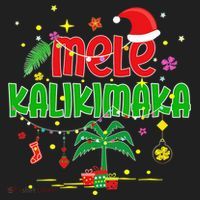 Mele Kalikimaka Hawaiian Christmas Palm Tree Lights Xmas  Beanie thumb 2