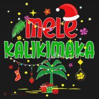 Mele Kalikimaka Hawaiian Christmas Palm Tree Lights Xmas  Women's Hoodie thumb 2