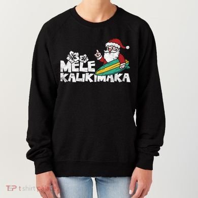 Mele Kalikimaka Hawaiian Christmas Women's Sweatshirt