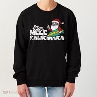 Mele Kalikimaka Hawaiian Christmas Women's Sweatshirt thumb 0