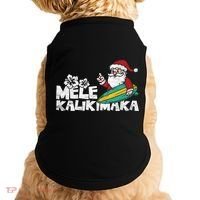 Mele Kalikimaka Hawaiian Christmas Doggie Tank thumb 0