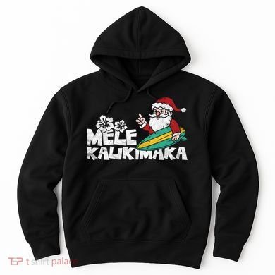 Mele Kalikimaka Hawaiian Christmas Hoodie