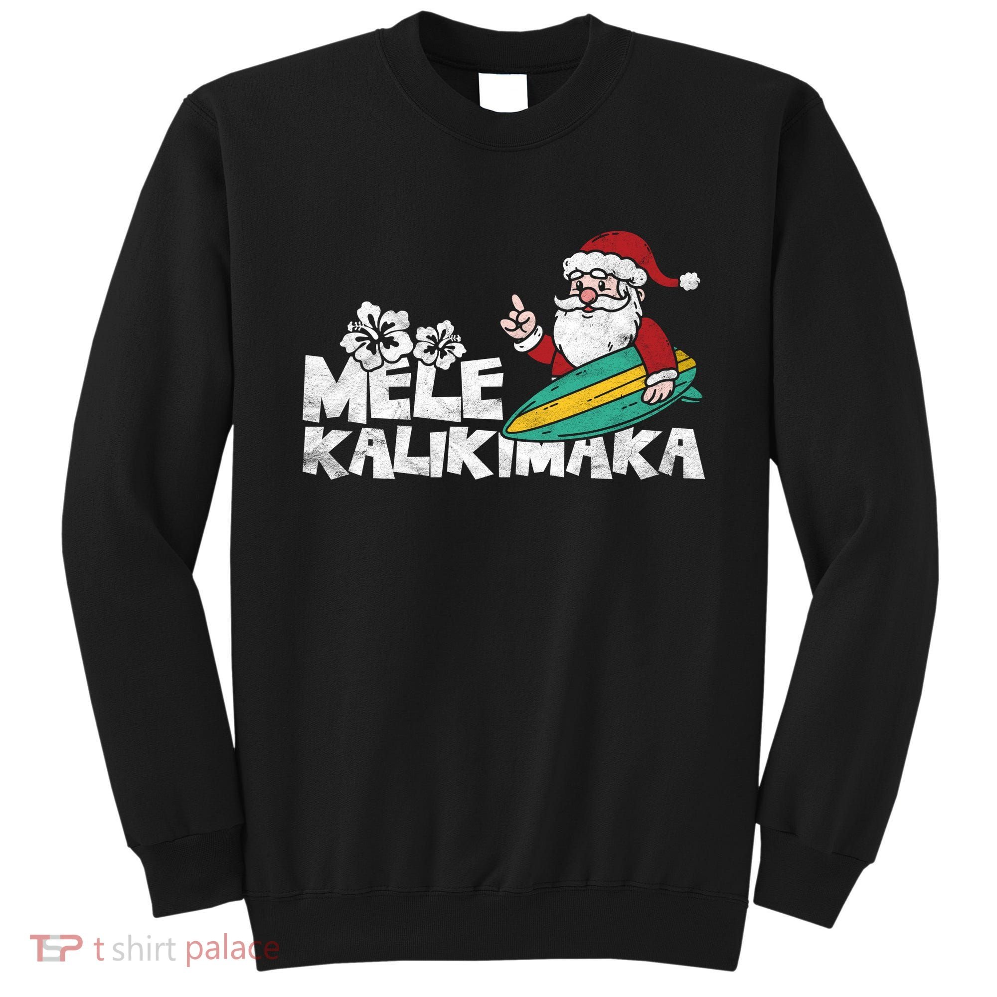 Mele Kalikimaka Hawaiian Christmas Sweatshirt