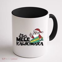 Mele Kalikimaka Hawaiian Christmas Coffee Mug thumb 1