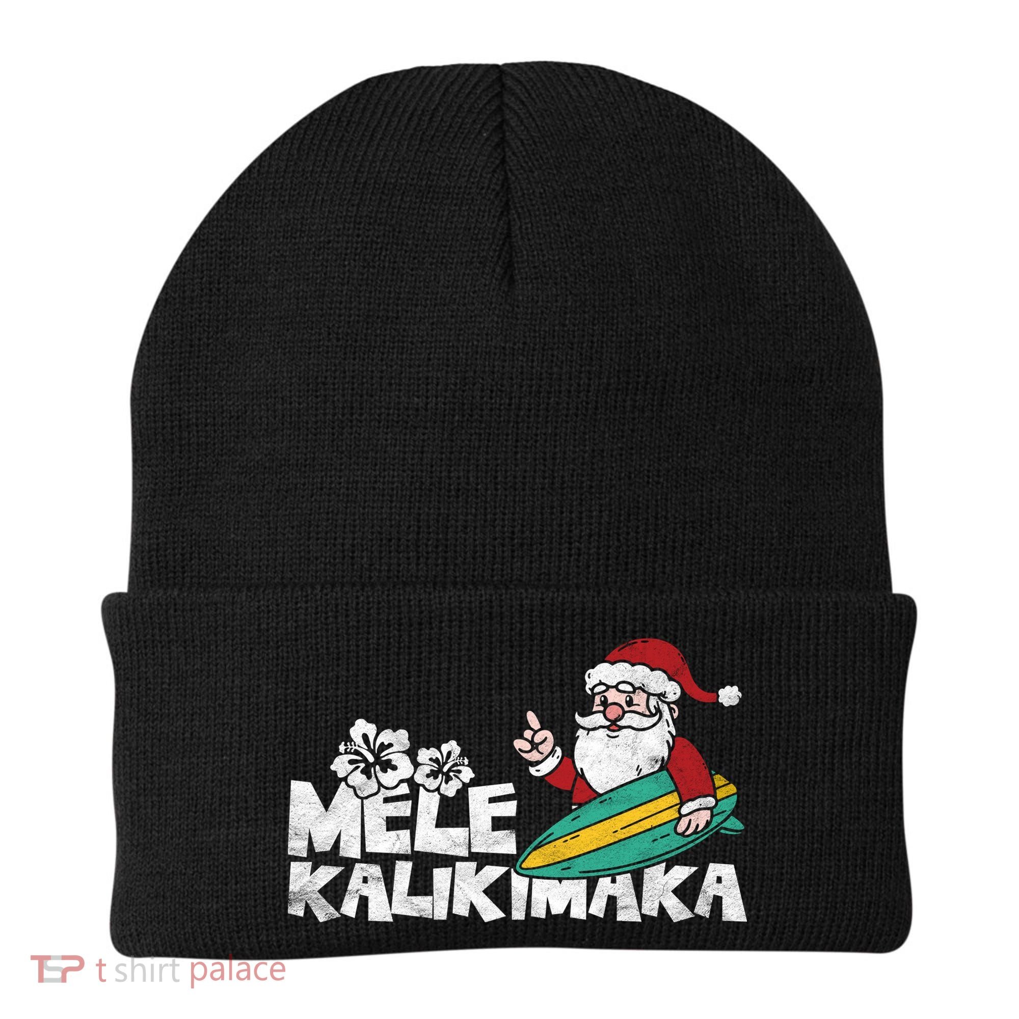 Mele Kalikimaka Hawaiian Christmas Beanie