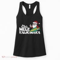 Mele Kalikimaka Hawaiian Christmas Women's Tank Top thumb 0