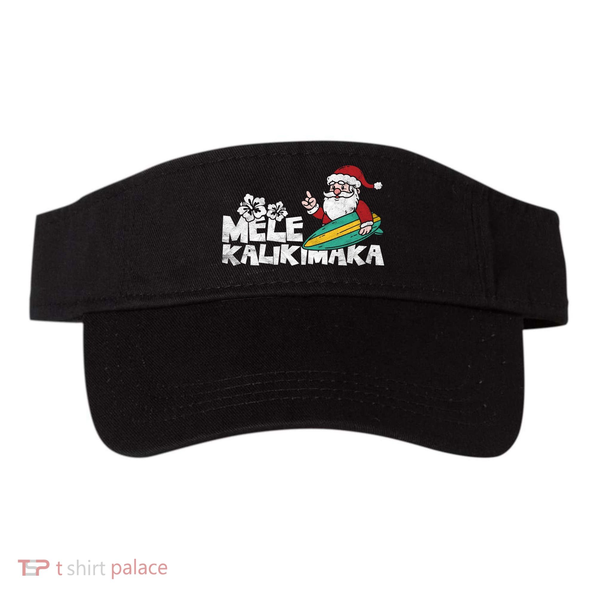 Mele Kalikimaka Hawaiian Christmas Visor
