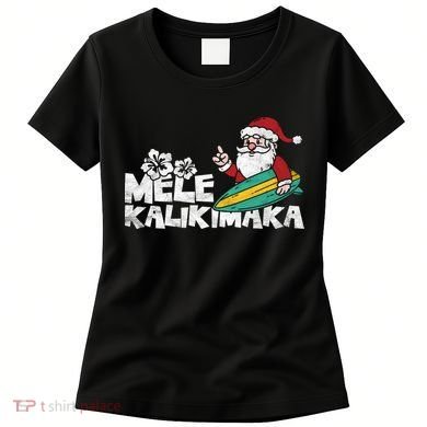 Mele Kalikimaka Hawaiian Christmas Women's T-Shirt