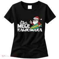 Mele Kalikimaka Hawaiian Christmas Women's T-Shirt thumb 0