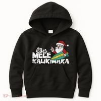 Mele Kalikimaka Hawaiian Christmas Kids Hoodie thumb 0