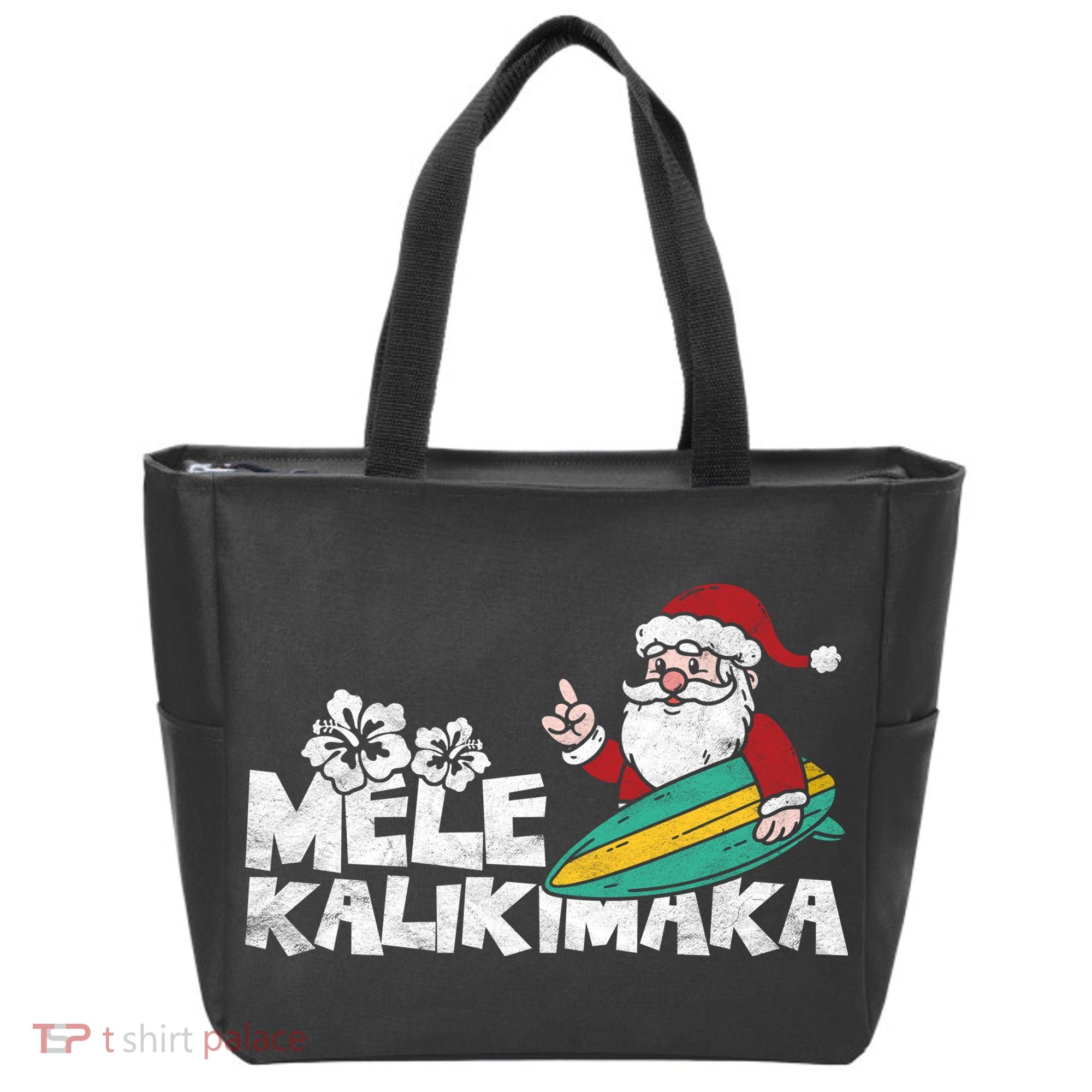 Mele Kalikimaka Hawaiian Christmas Tote Bag