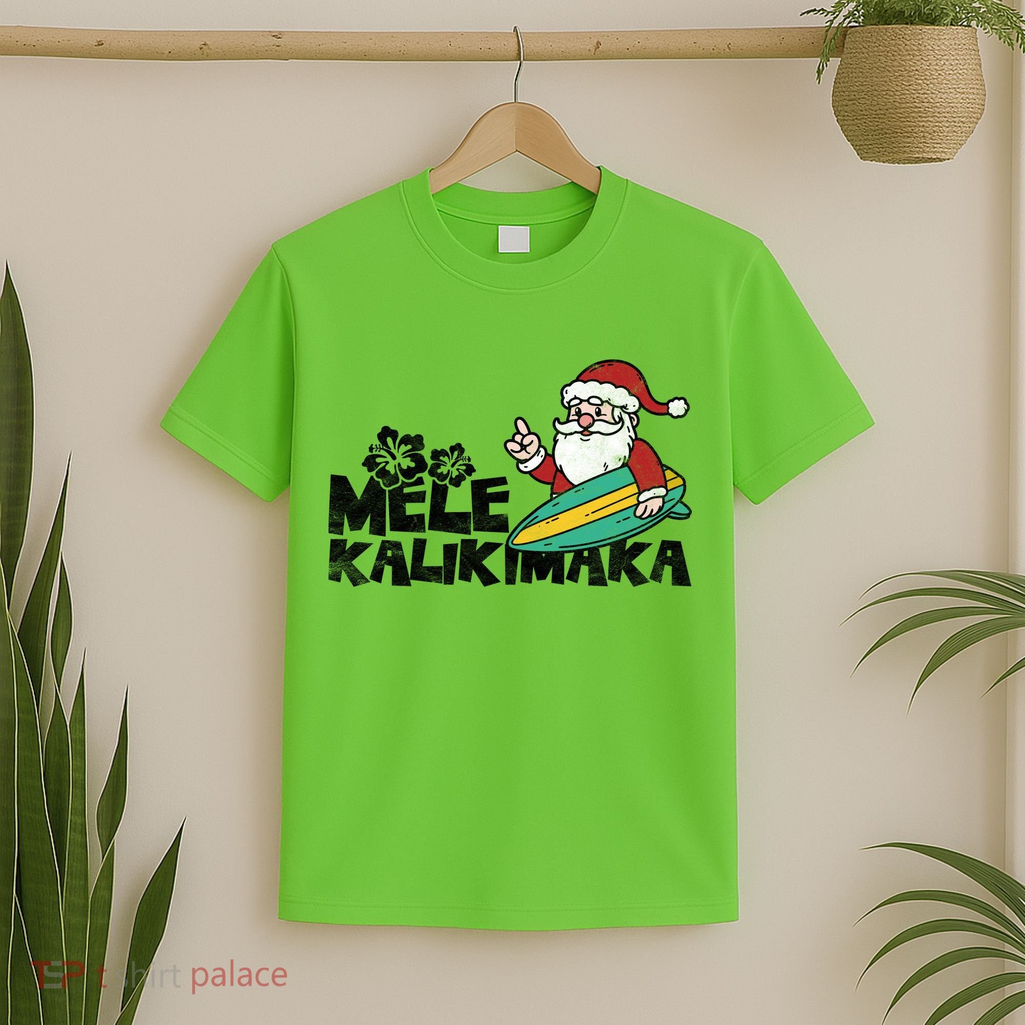 Mele Kalikimaka Hawaiian Christmas T-Shirt