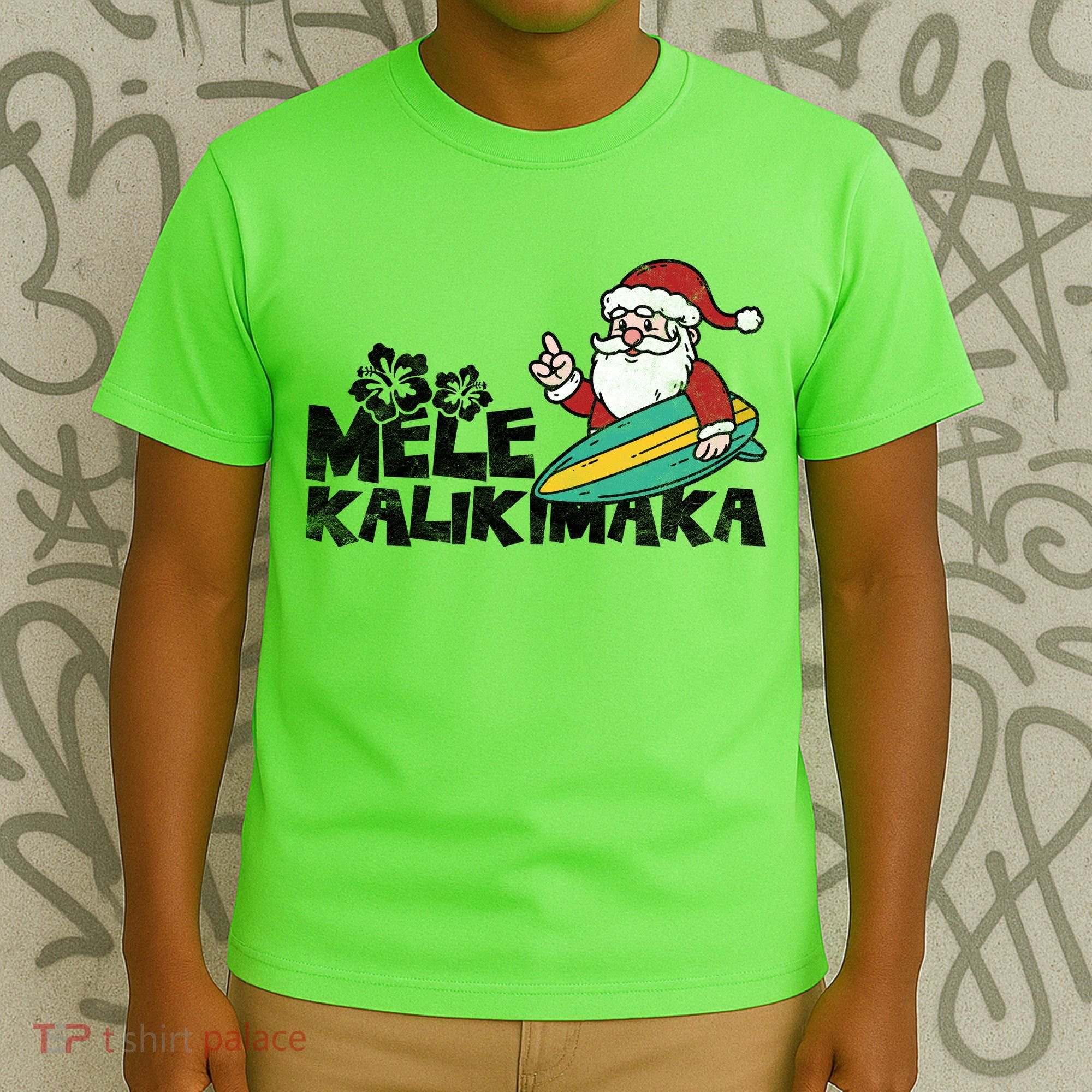 Mele Kalikimaka Hawaiian Christmas T-Shirt