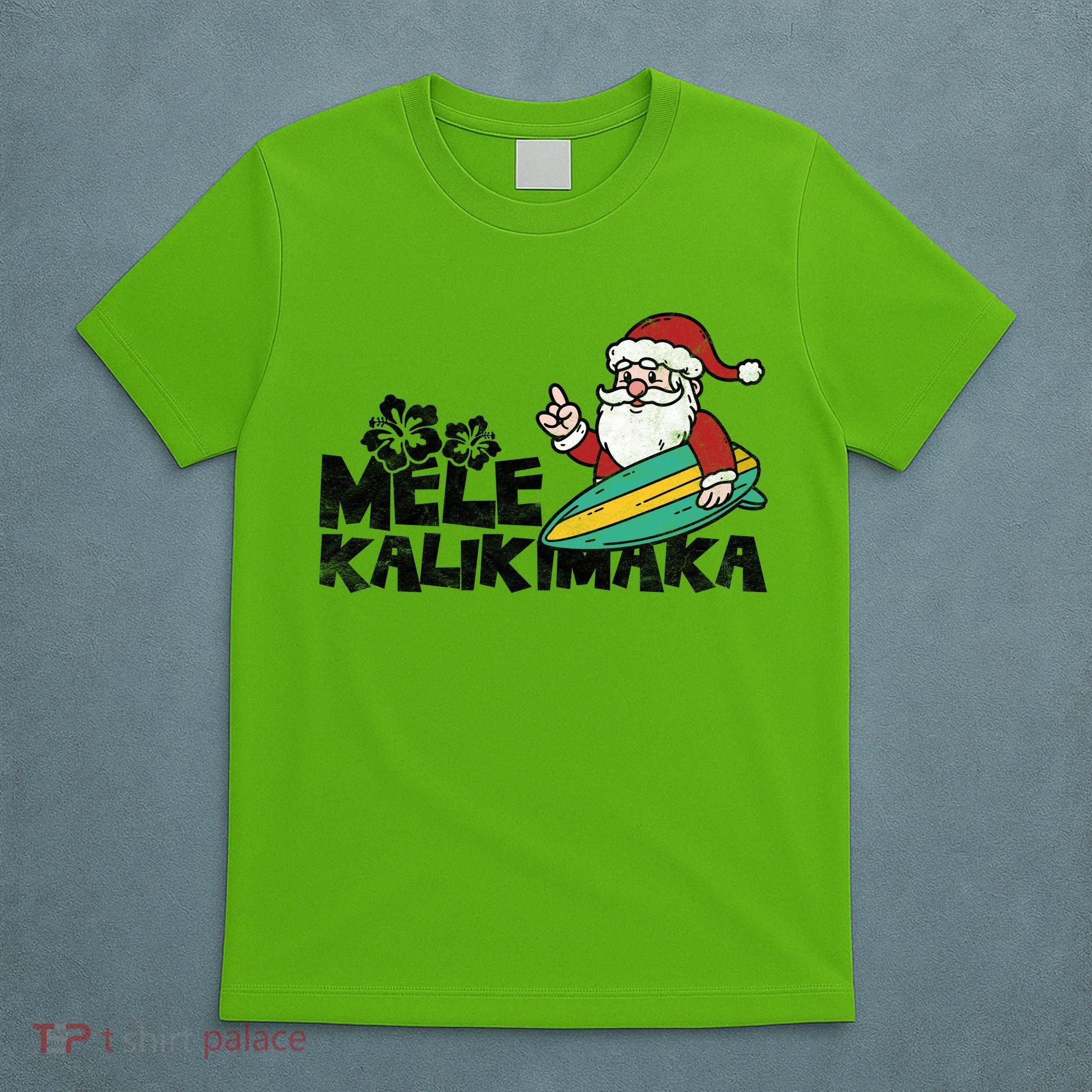 Mele Kalikimaka Hawaiian Christmas T-Shirt