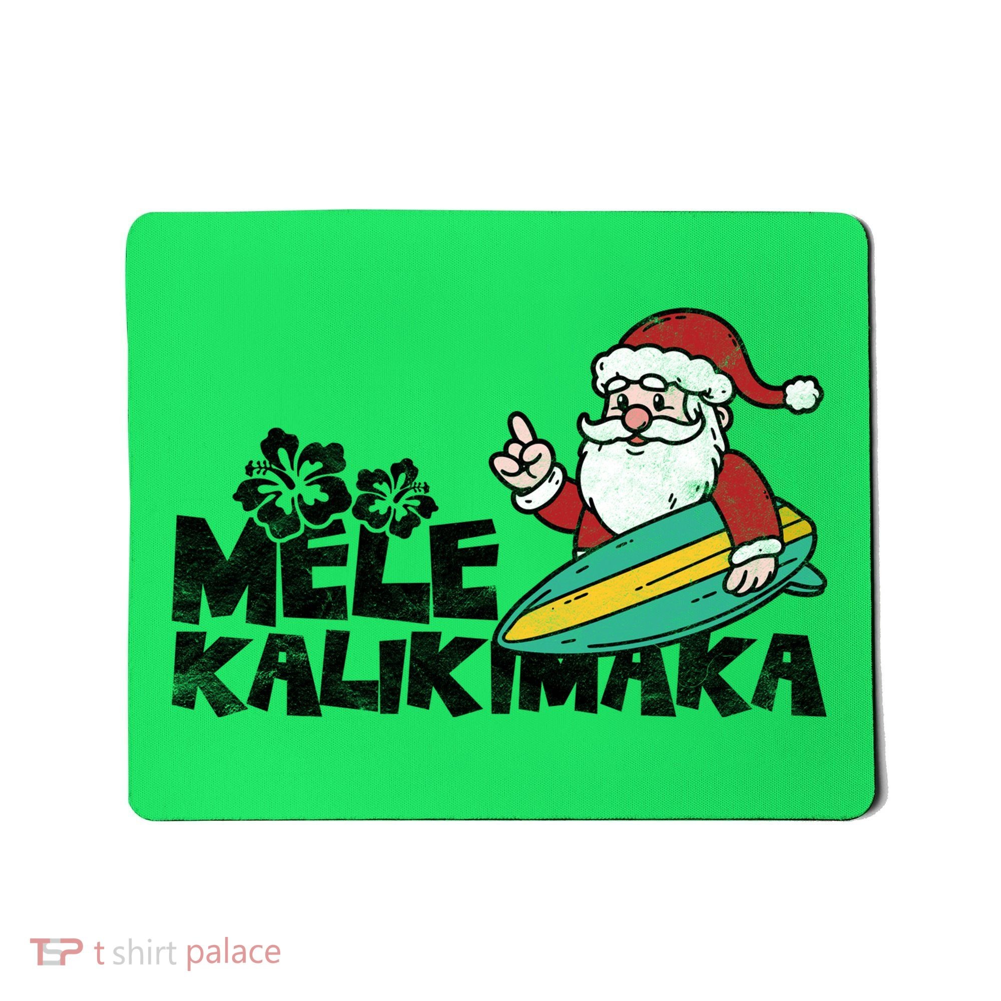 Mele Kalikimaka Hawaiian Christmas Mousepad