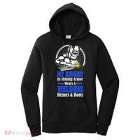 My Knight In Shining Armor Wears A Welders Helmet And Boots Women's Hoodie thumb 0