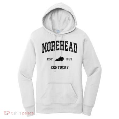 Morehead Kentucky Ky Vintage Established Athletic Sports Design Women's Hoodie