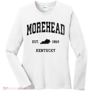 Morehead Kentucky Ky Vintage Established Athletic Sports Design Women's Long Sleeve Shirt