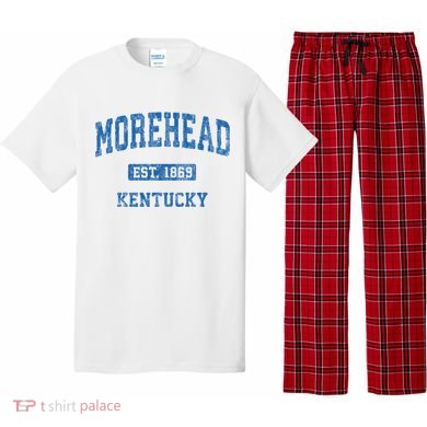 Morehead Kentucky Ky Vintage Athletic Sports Design Pajama Set