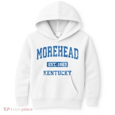 Morehead Kentucky Ky Vintage Athletic Sports Design Kids Hoodie