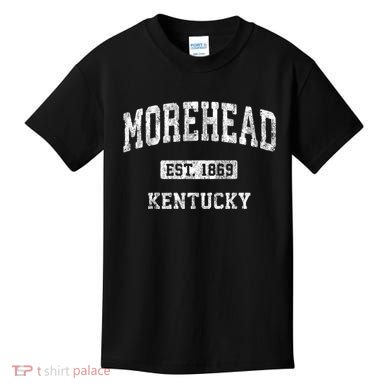 Morehead Kentucky Ky Vintage Athletic Sports Design Kids T-Shirt