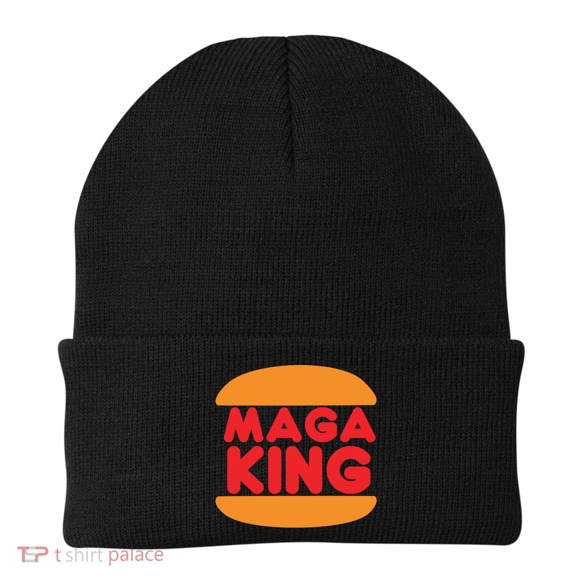 MAGA King Logo Beanie