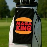 MAGA King Logo Golf Towel thumb 2