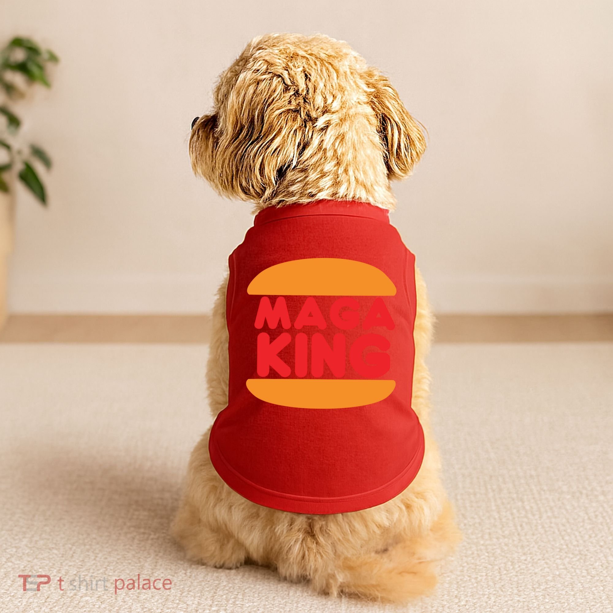 MAGA King Logo Doggie Tank