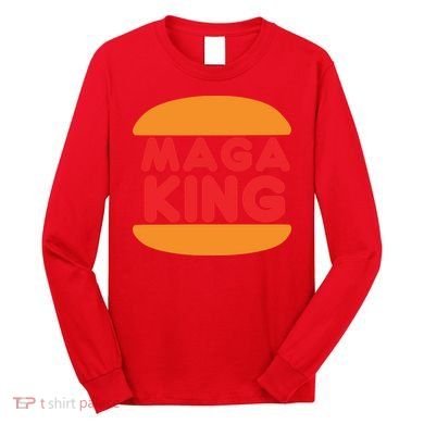 MAGA King Logo Long Sleeve Shirt