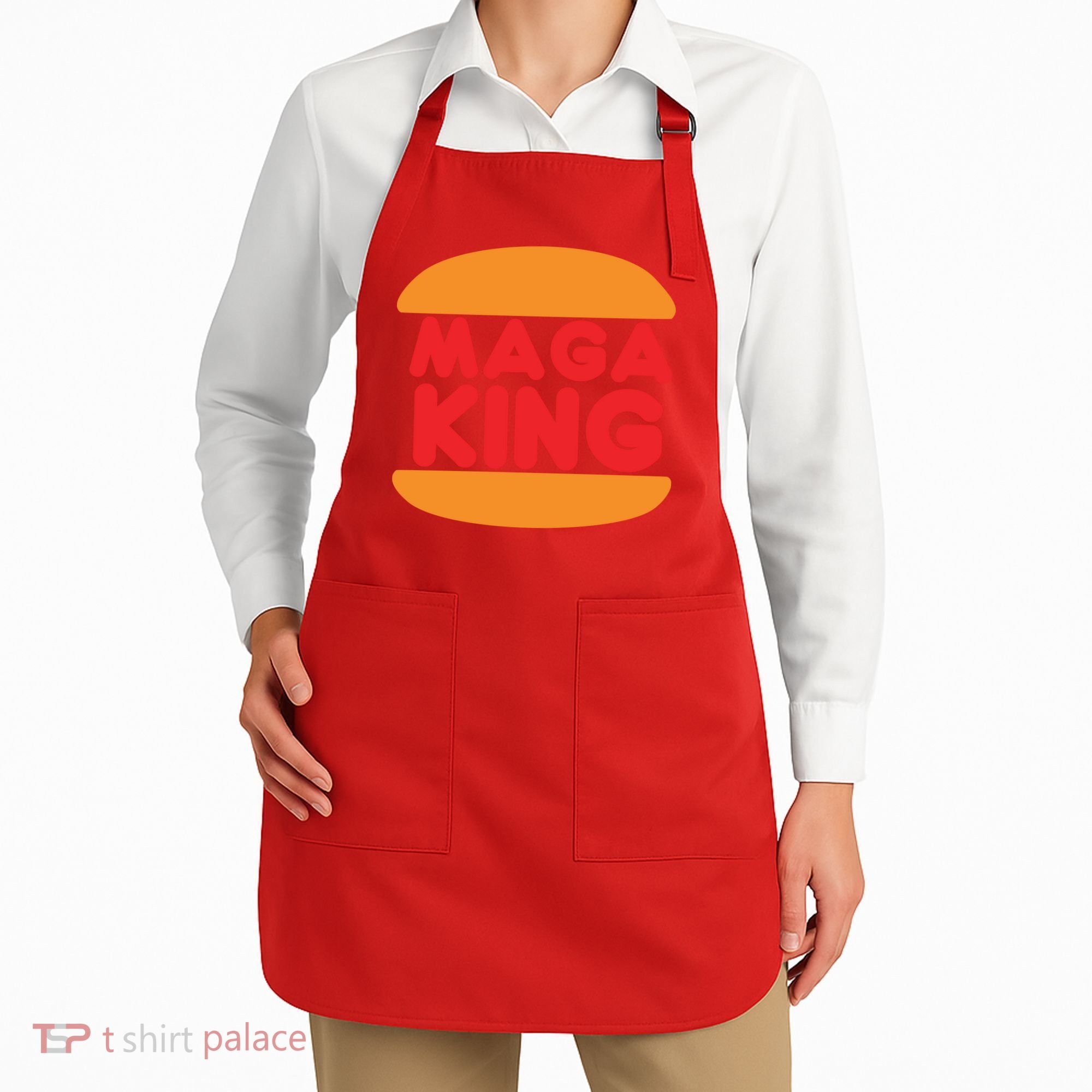MAGA King Logo Apron