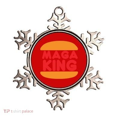 MAGA King Logo Ornament