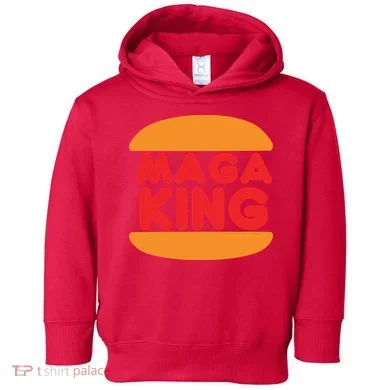 MAGA King Logo Toddler Hoodie