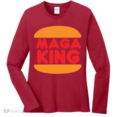 MAGA King Logo Women's Long Sleeve Shirt