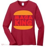 MAGA King Logo Women's Long Sleeve Shirt thumb 0