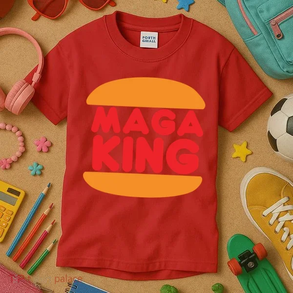 MAGA King Logo Kids T-Shirt