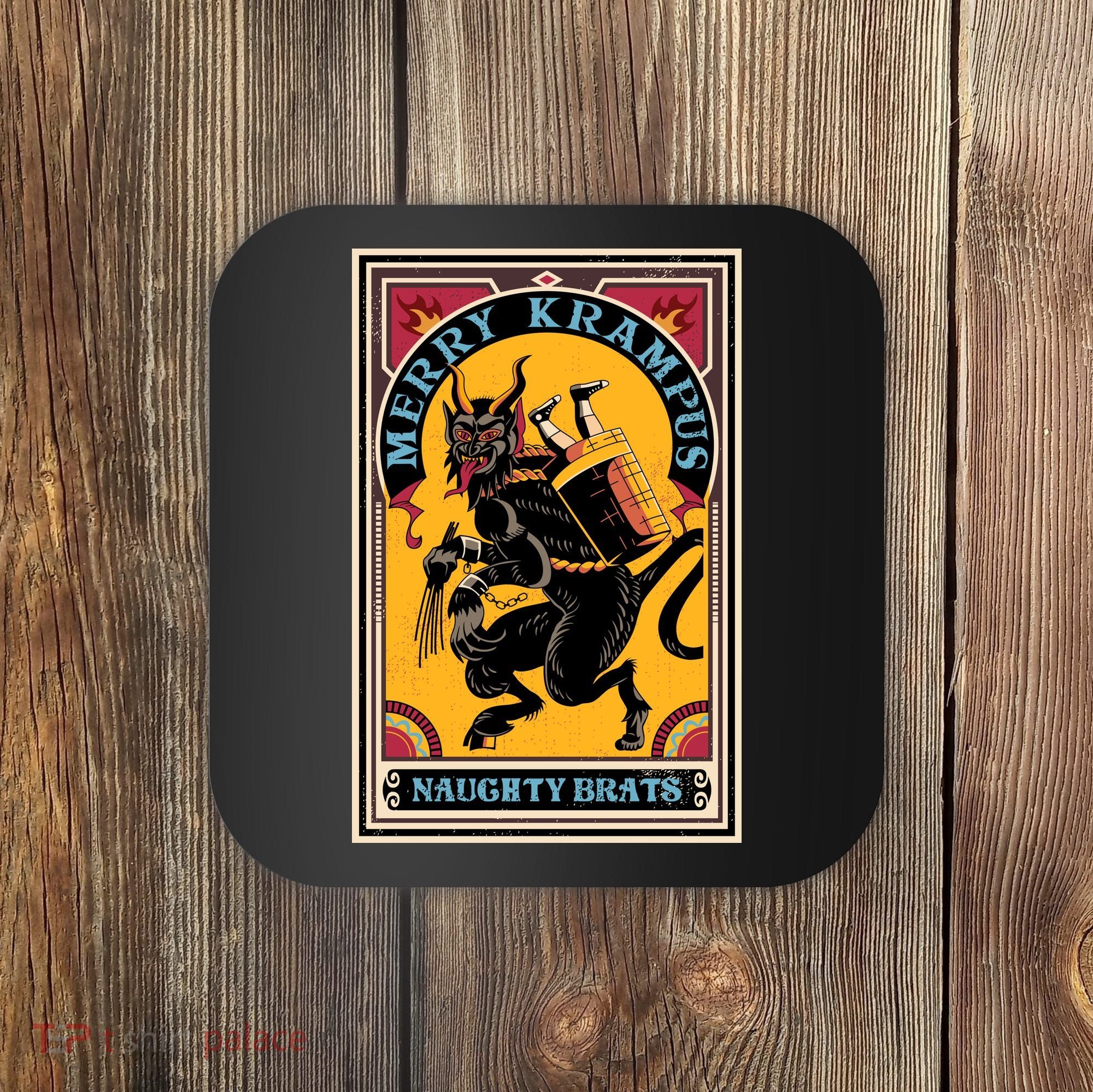 MERRY KRAMPUS Coaster