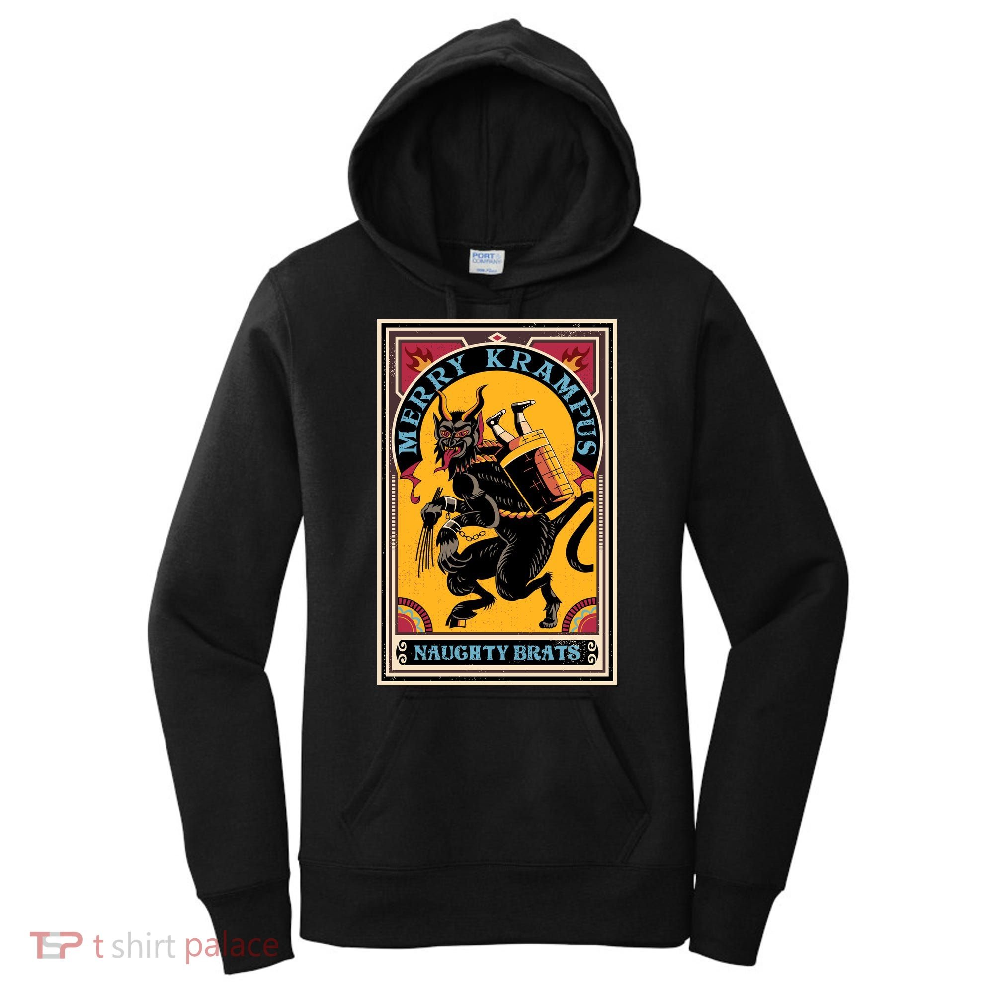 MERRY KRAMPUS Women's Hoodie