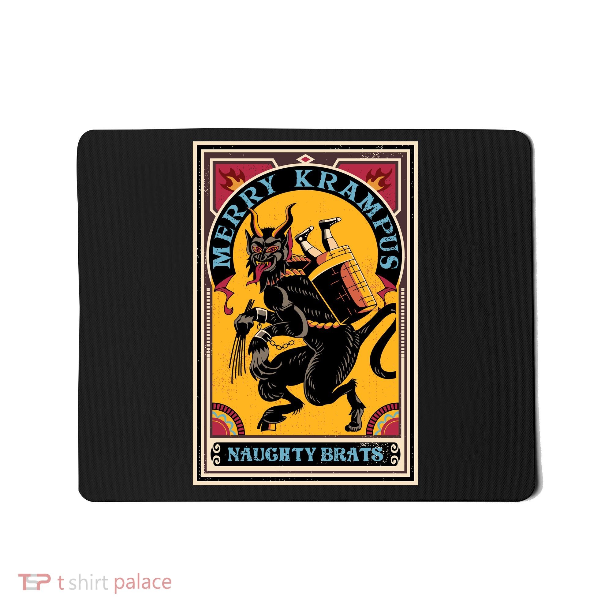 MERRY KRAMPUS Mousepad