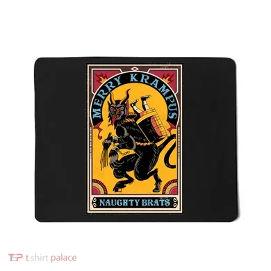 MERRY KRAMPUS Mousepad
