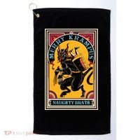 MERRY KRAMPUS Golf Towel thumb 0