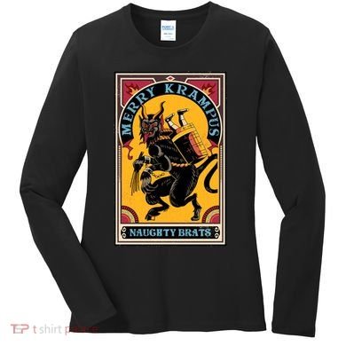 MERRY KRAMPUS Women's Long Sleeve Shirt